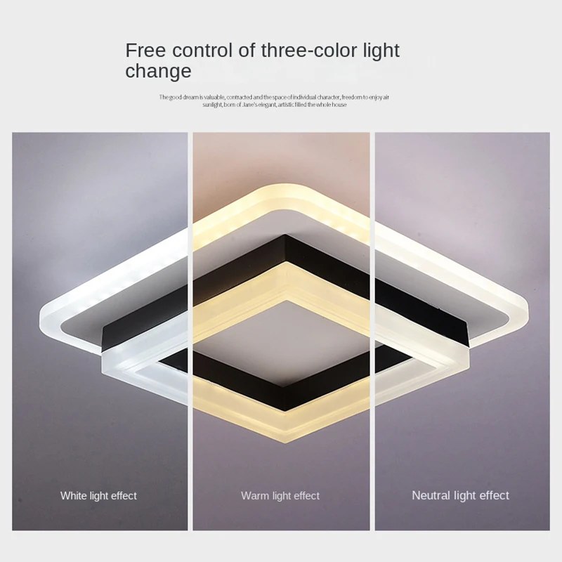 Nowoczesne i minimalistyczne oświetlenie korytarzowe LED światła do przejścia reflektory kanałów w salonie Nordic Entry na sufit balkonowy