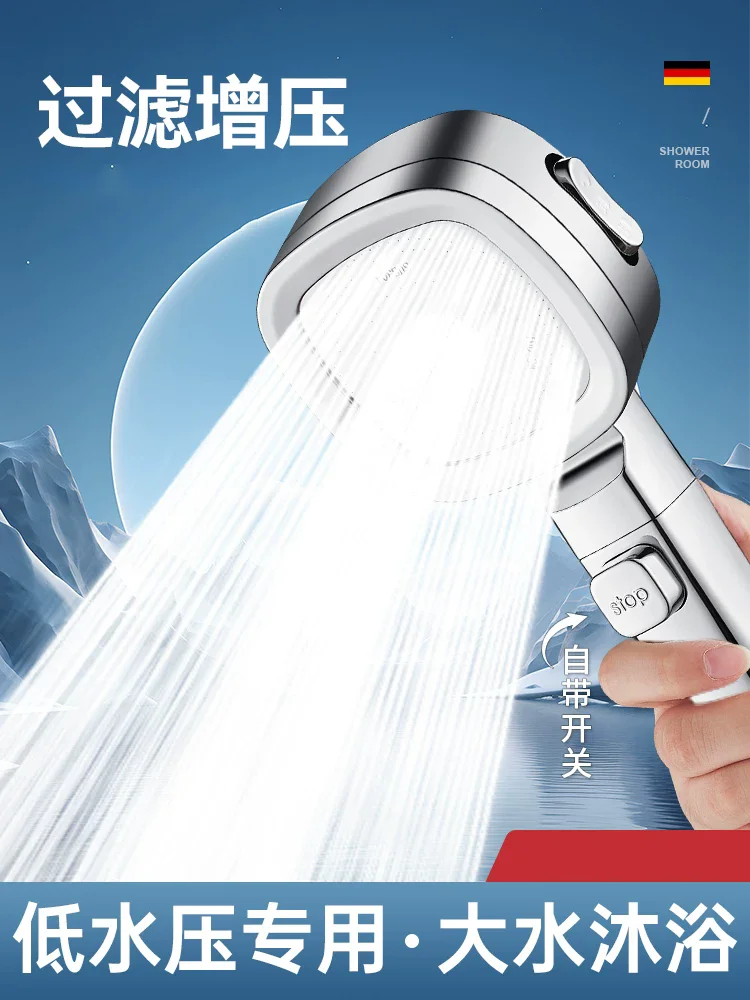 Driemodige gefilterde doucheko - Handheld Shower Head High Pressure Filter recensie en prijs