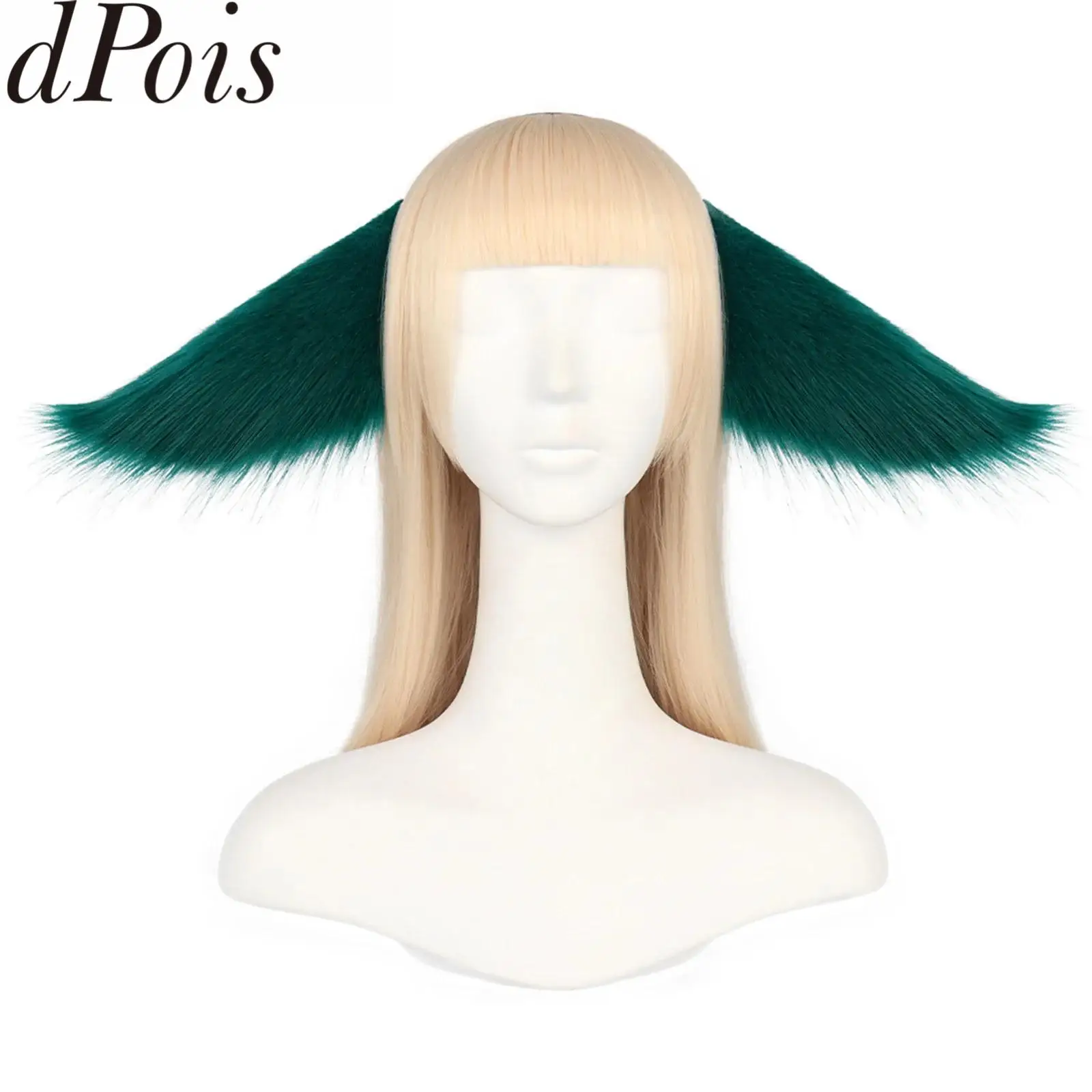 

Halloween Adults Girls Yae Miko Headband Fuzzy Animal Ear Headwear Cosplay Fox Ears Hairpin Lolita Decors Party Comic-con Props