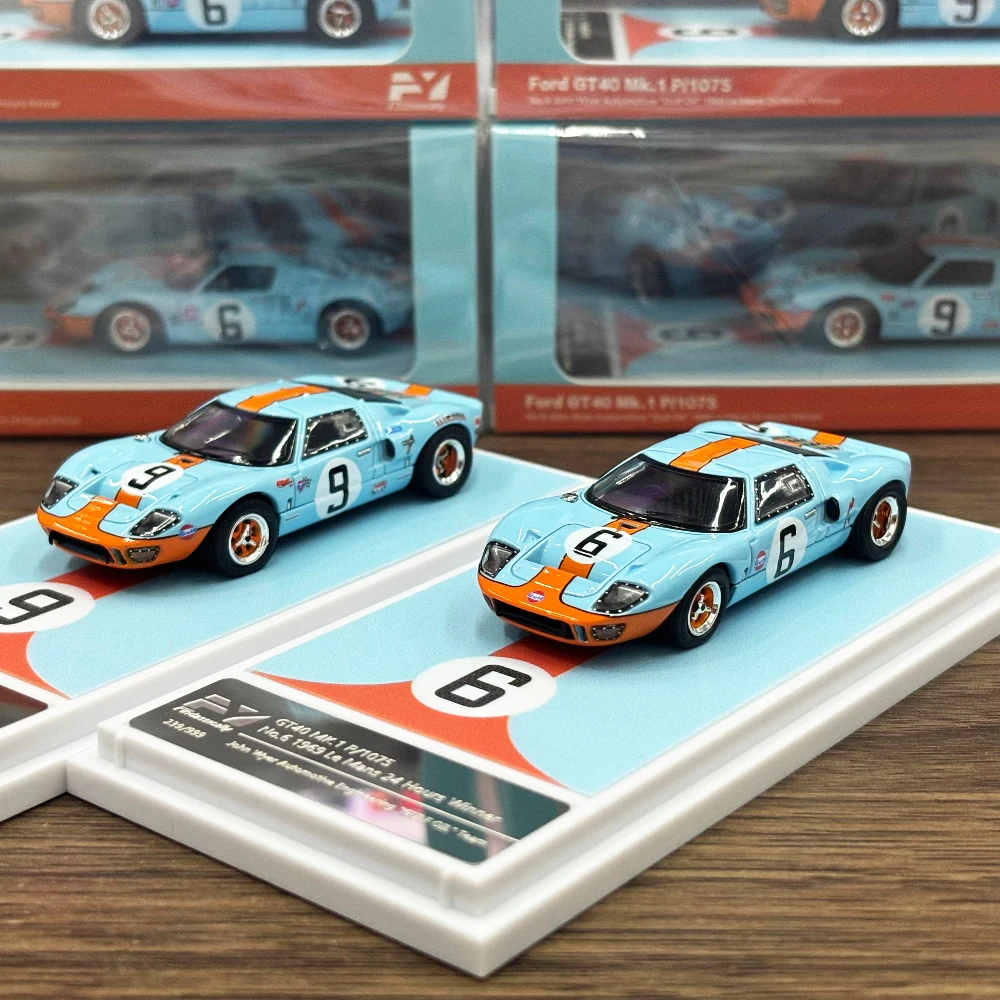 Findclassically 1:64 GT40 MK I Le Mans 24 Hours Winner Diecast Model Car