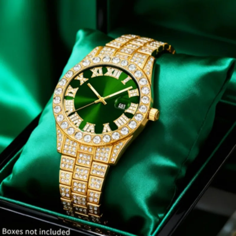 2pcs couple's watch set, classic and fashionable design, suitable for daily wear, Valentine's Day