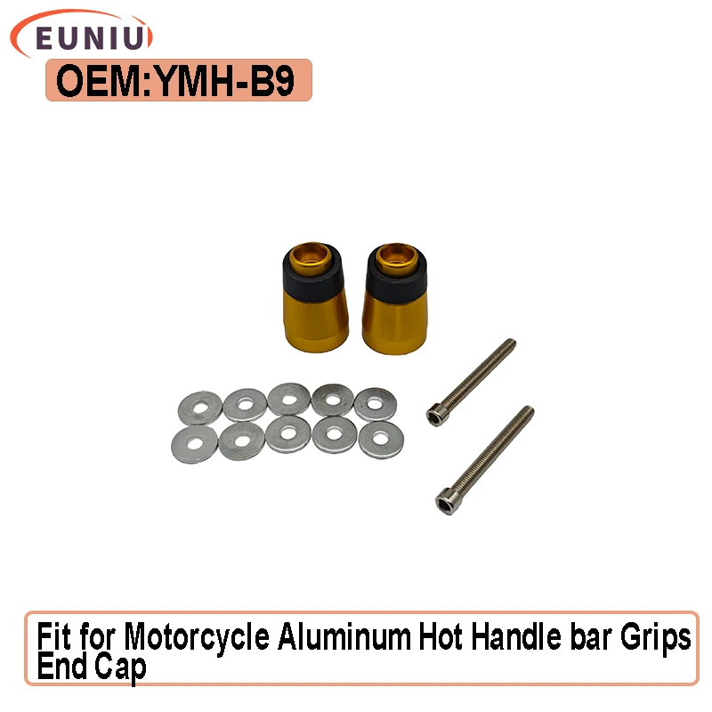

Motorcycle Aluminum Hot Handle bar Grips End Cap