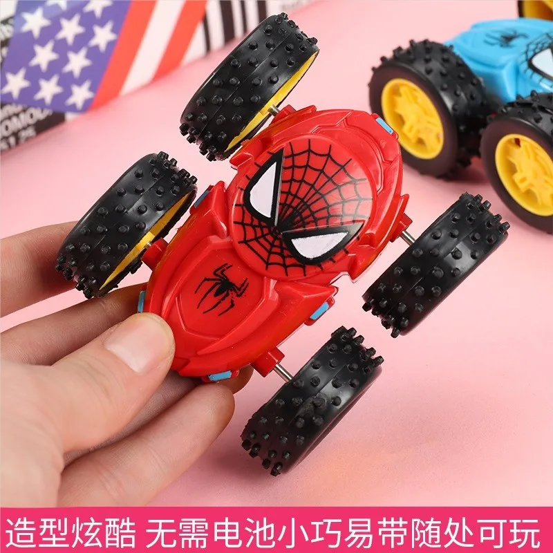 NEW Kids Spider Dump Truck Inertia Car 360 Degree Impact Resistant Double Sided Car Children\'s Puzzle Toys Student Prize Gifts