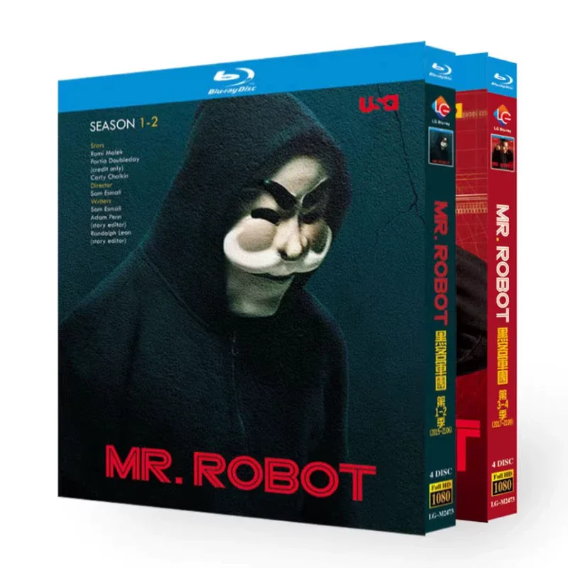 

Mr. Robot Season 1-4 Blu-ray Disc