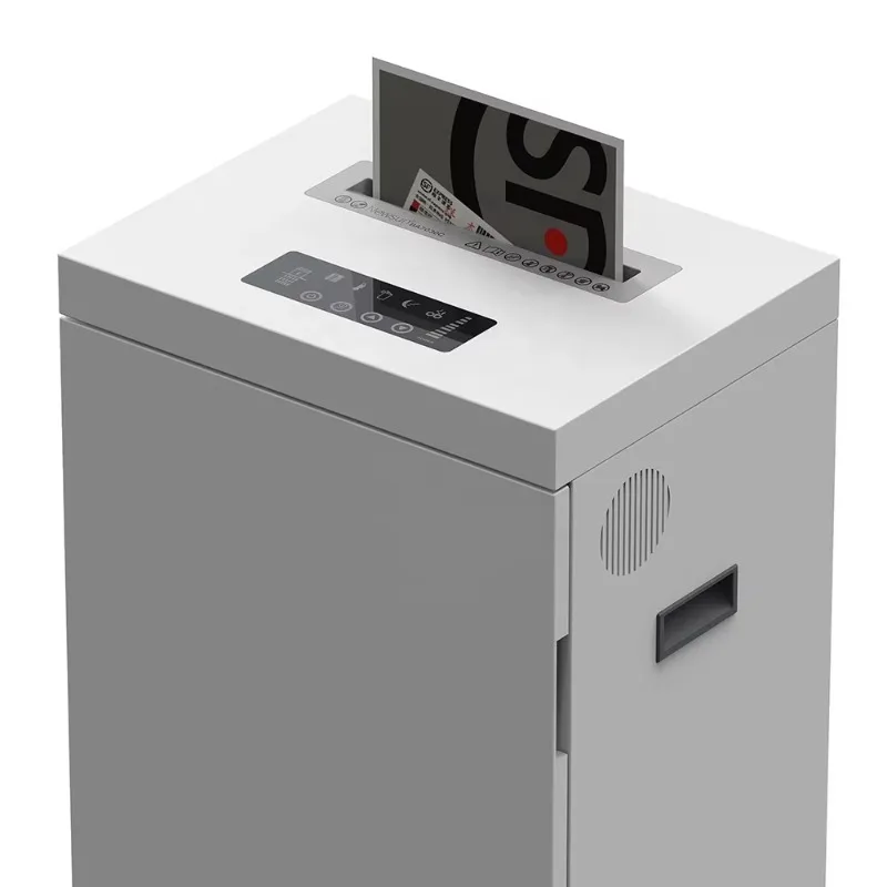 Commercial Heavy Duty Cross Cut 30 Sheets Paper Credit Card CD Shredder Machine Paper  BA7030C With Wheels for Office Home Use
