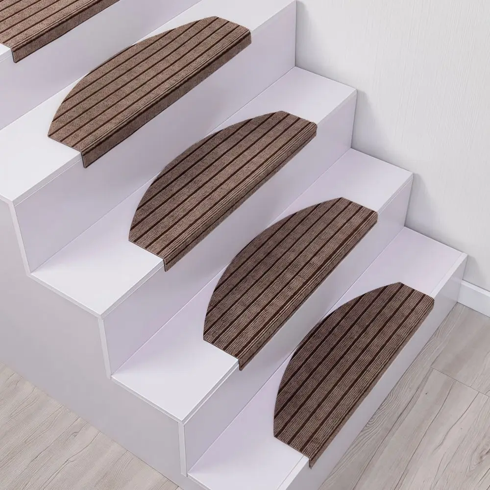 

Полукруглый самоклеящийся противоскользящий коврик для ступеней, толщиной 4 мм, для дома, для всех помещений, предотвращающий падения