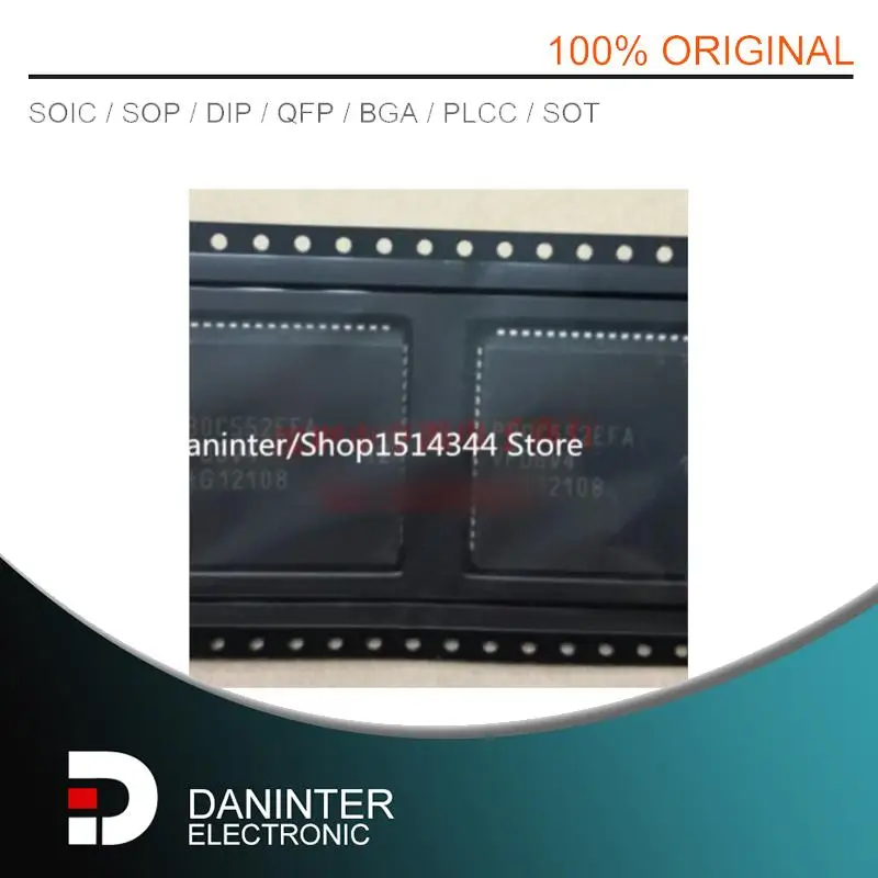 NEW 5PCS/LOT P80C552 80C552 P80C552EBA  P80C552EFA PLCC68   