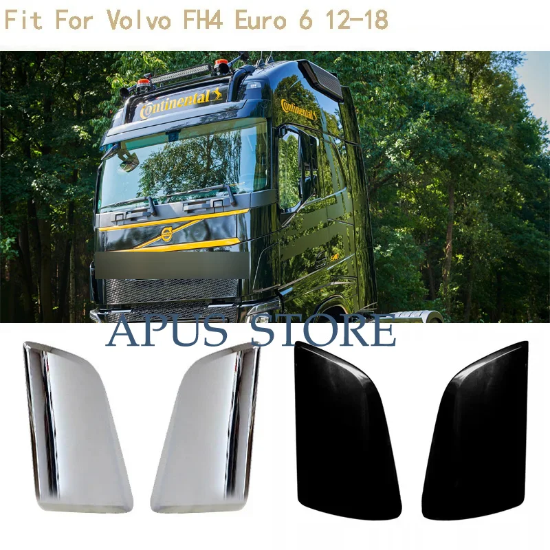 2 PCS LH+ RH Front Air Corner Fit For  82392945 + 82392946 Volvo Truck FH4 IV EURO 6 Angle Deflector Panel