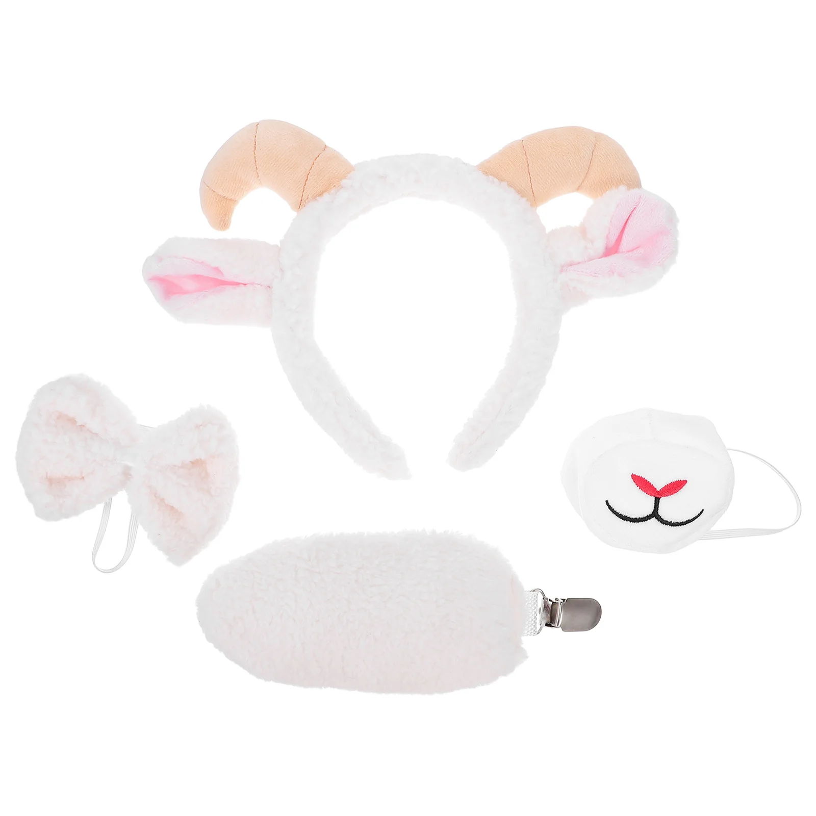 

Christmas Costume Set for Adults Festive Season Dress Up Accessory Halloween Theme Party Supplies