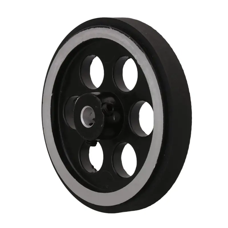 8 Set 200X6mm Industrial Aluminum Rubber Measuring Rotary Encoder Meter Wheel-A27I