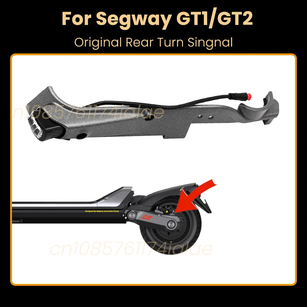 

Оригинальный задний указатель поворота в сборе для Ninebot Segway GT1 GT2 SuperScooter, электрический скутер, левый и правый указатель поворота