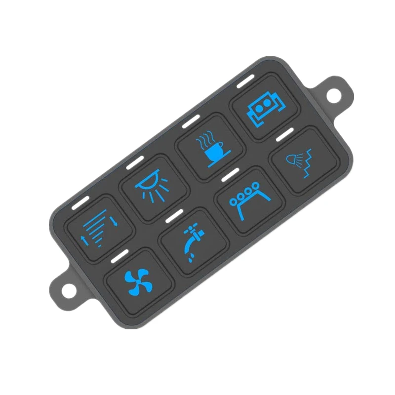 

8 Gang Switch Panel Controller with App Pre-wired Blue-tooth Circuit Car Led Control Panel Switch Waterproof Fuse Relay Box