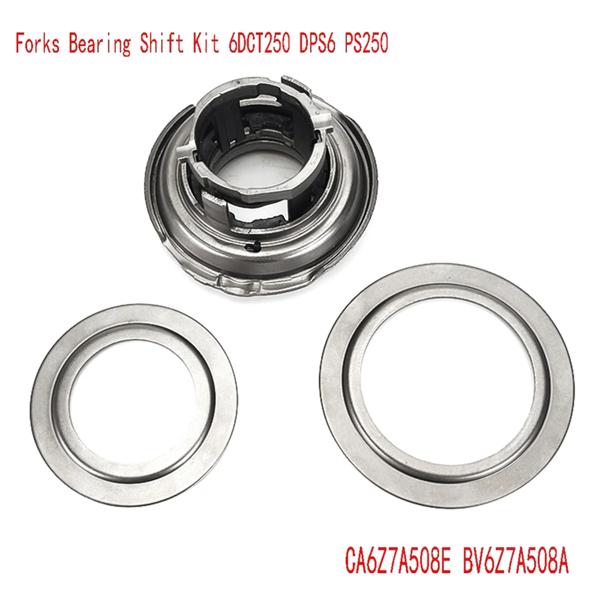 2Set Transmission Dual Clutch Forks Bearing Shift Kit 6DCT250 DPS6 PS250 for Ford Focus Fiesta CA6Z7A508E