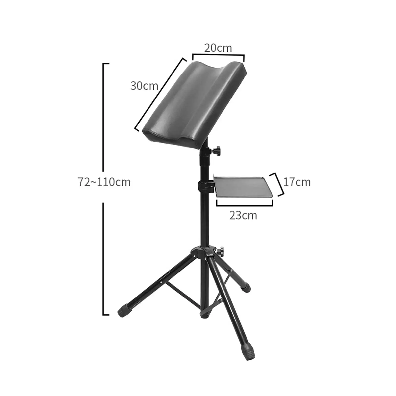 Tattoo Armrest Height Adjustable Foldable Portable Tattoo Arm Leg Rest Stand for Tattoo Studio Tattooing Tattoo Artist Salon