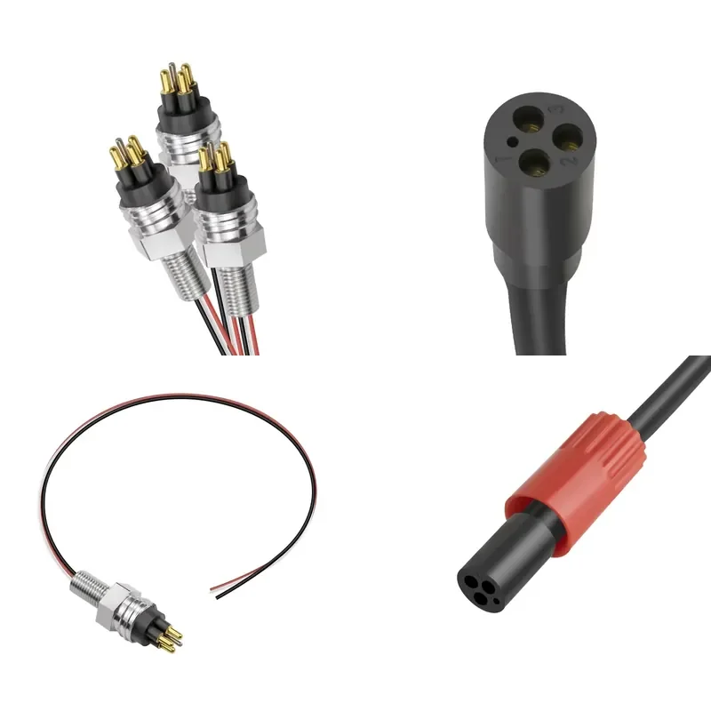 MCIL3F/MCBH3MSS Small Waterproof Pin Panel Mount Cable Connector for Submarine Application