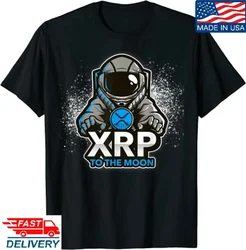 XRP Ripple To The Moon Cryptocurrency T-Shirt Holders XRP Coin T-shirt HOT