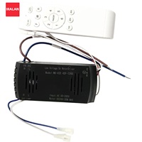 IRALAN Ceiling Fan Light Remote Control Switch 6 Speed Timing Light Wireless Remote for 42/52inch Ceiling Fan Lamp Light Kit