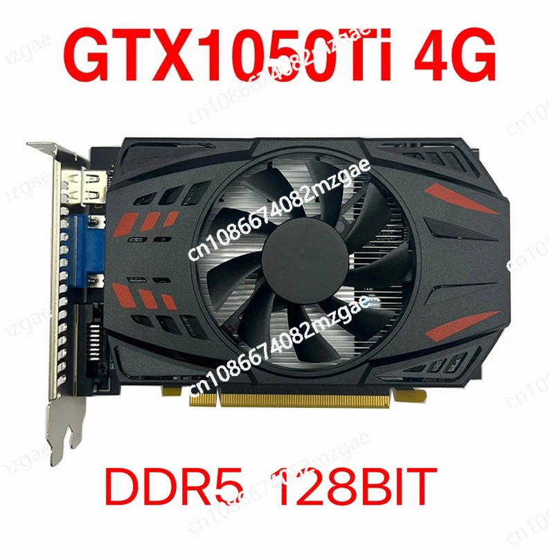 

Видеокарта GTX1050Ti 4G, независимая видеокарта высокого разрешения для игр, DDR5, для настольных компьютеров, международная версия, новая.