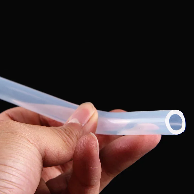 1Meter Food Grade Clear PVC Transparent Silicone Rubber Hose 4 5 6 7 Mm Out Diameter Flexible Silicone Tube Household Water Pipe