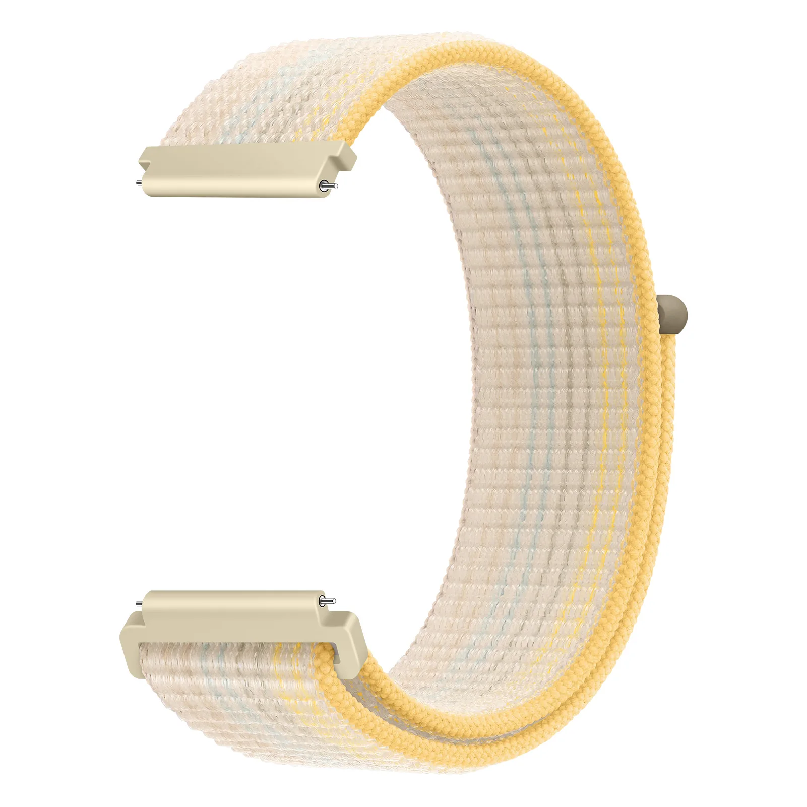 حزام حلقة من النايلون لساعة سامسونج جالاكسي 6 4 كلاسيك/5 برو/أكتيف 2/3/جير S3 20 ملم/22 ملم سوار ساعة هواوي GT 2e 3 pro حزام