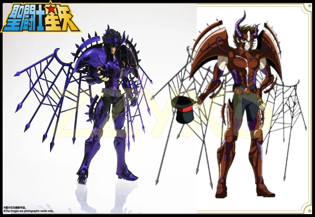 Novo Saint Seiya Myth Cloth EXM EX Mephistopheles Yōma LC Hades Specters Cavaleiros do Zodíaco Boneco de Ação Colecionável