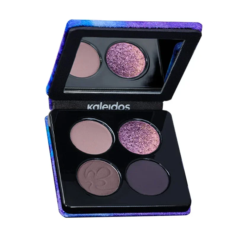 KALEIDOS Chameleon Eyeshadow Palette Smoky Eyes Makeup Glitter Shimmer Long Lasting Punk Style Eyeshadow Rare K-Beauty Cosmetics