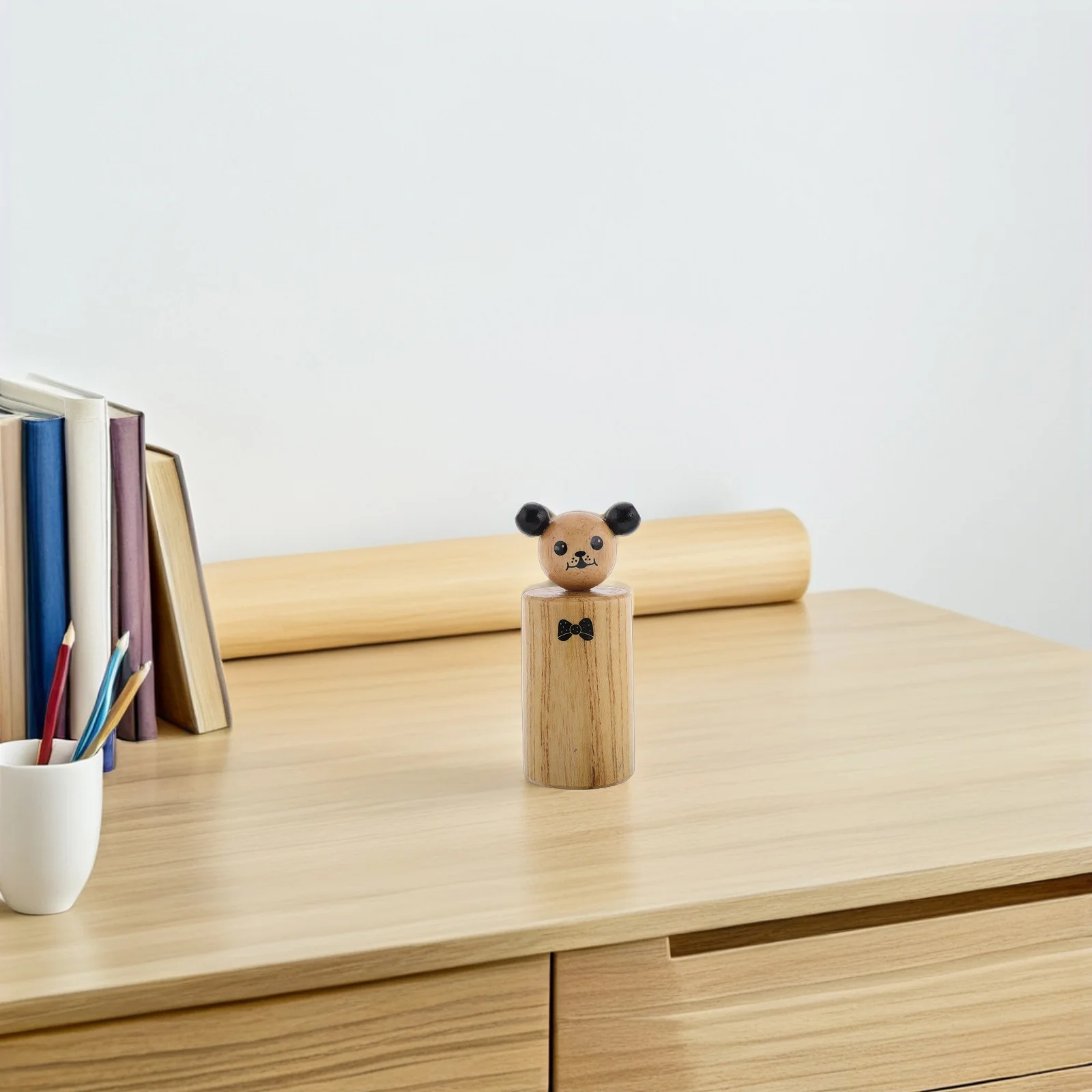 أداة قرع يدوية على شكل أنبوب رمل خشبي للبالغين لتعليم الموسيقى وأداء الفصول الدراسية والإيقاع الأفريقي