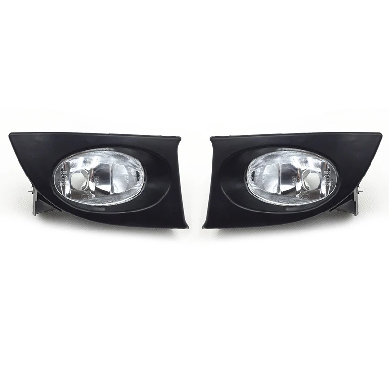 1Pair Fog Lamp Fog Light Front Bumper Lamp Hatchback Foglight Foglamp For HONDA FIT JAZZ GD1 GD3 2005 2006 2007 2008