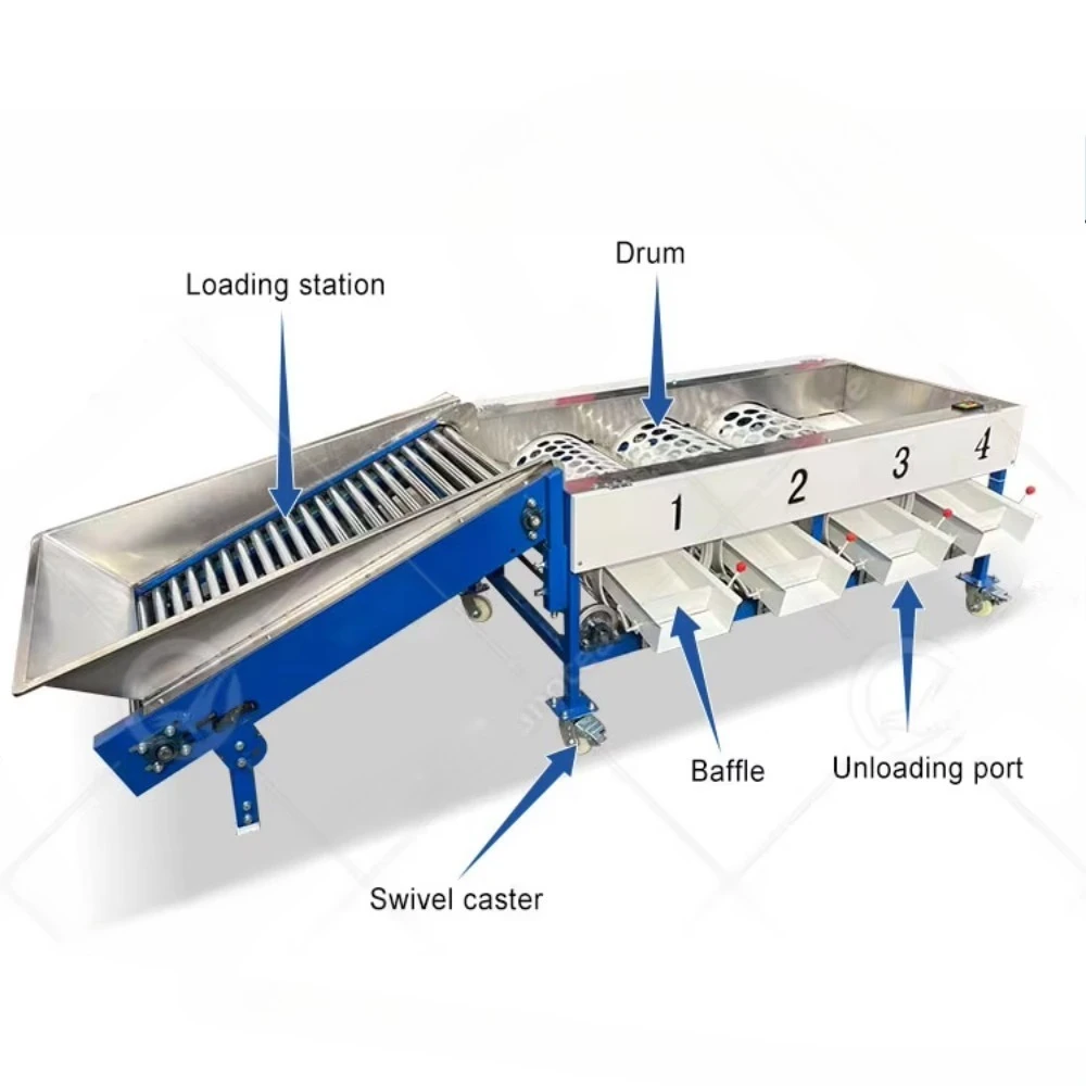 Industrial Olive Orange Potato Micro Sort Machine Blueberry Fruit and Vegetable Sort Machine