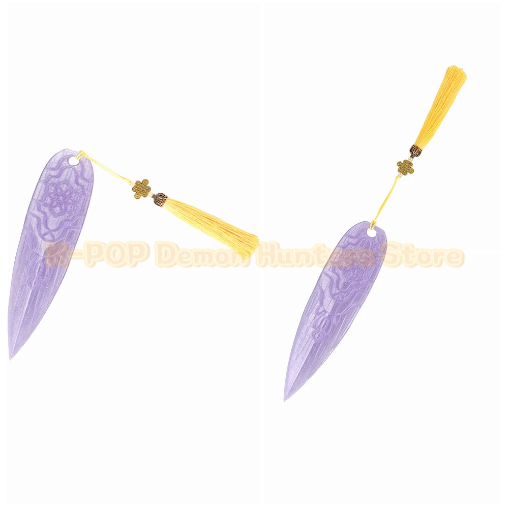 KPOP chasseurs de démons Cosplay Zoey, armes imprimées en 3D, couteau à lancer, épée Boomerang, bâton de joie pour filles, accessoire d'halloween