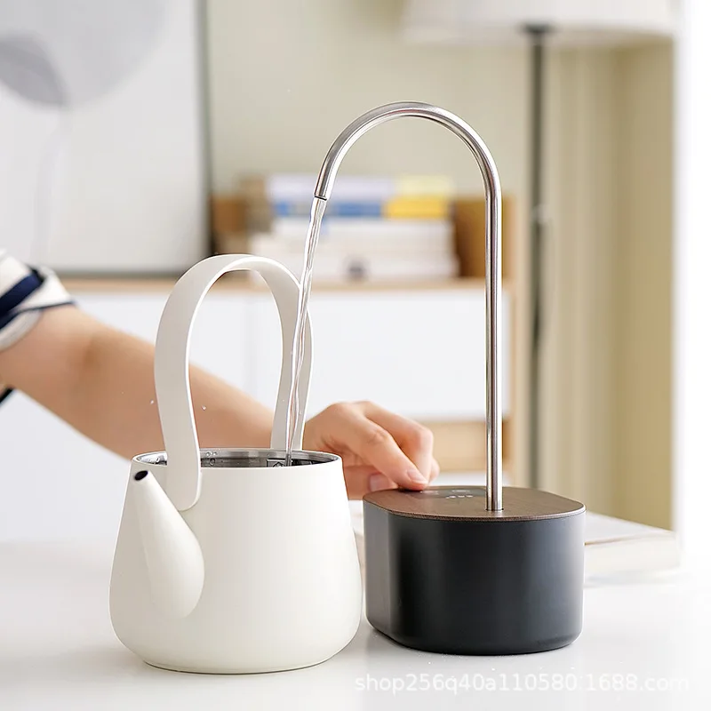 Home Portable Desktop Electric Water Dispenser Bottle Barreled Gallon Pump USB Charging Automatic Drinking Water Machine Kettle