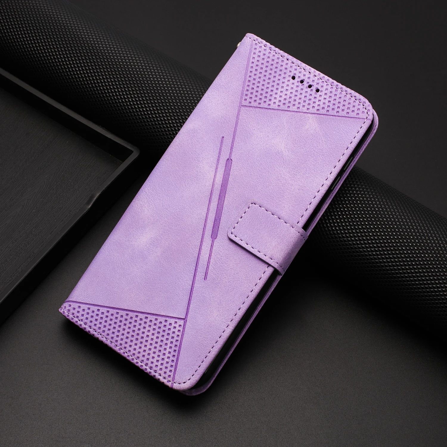 Spark 30 Pro Case Solid Color Leather Wallet Phone Cover For Tecno Spark 30 C Spark30 Pro 30Pro 30C 4G 5G Magnetic Case Funda