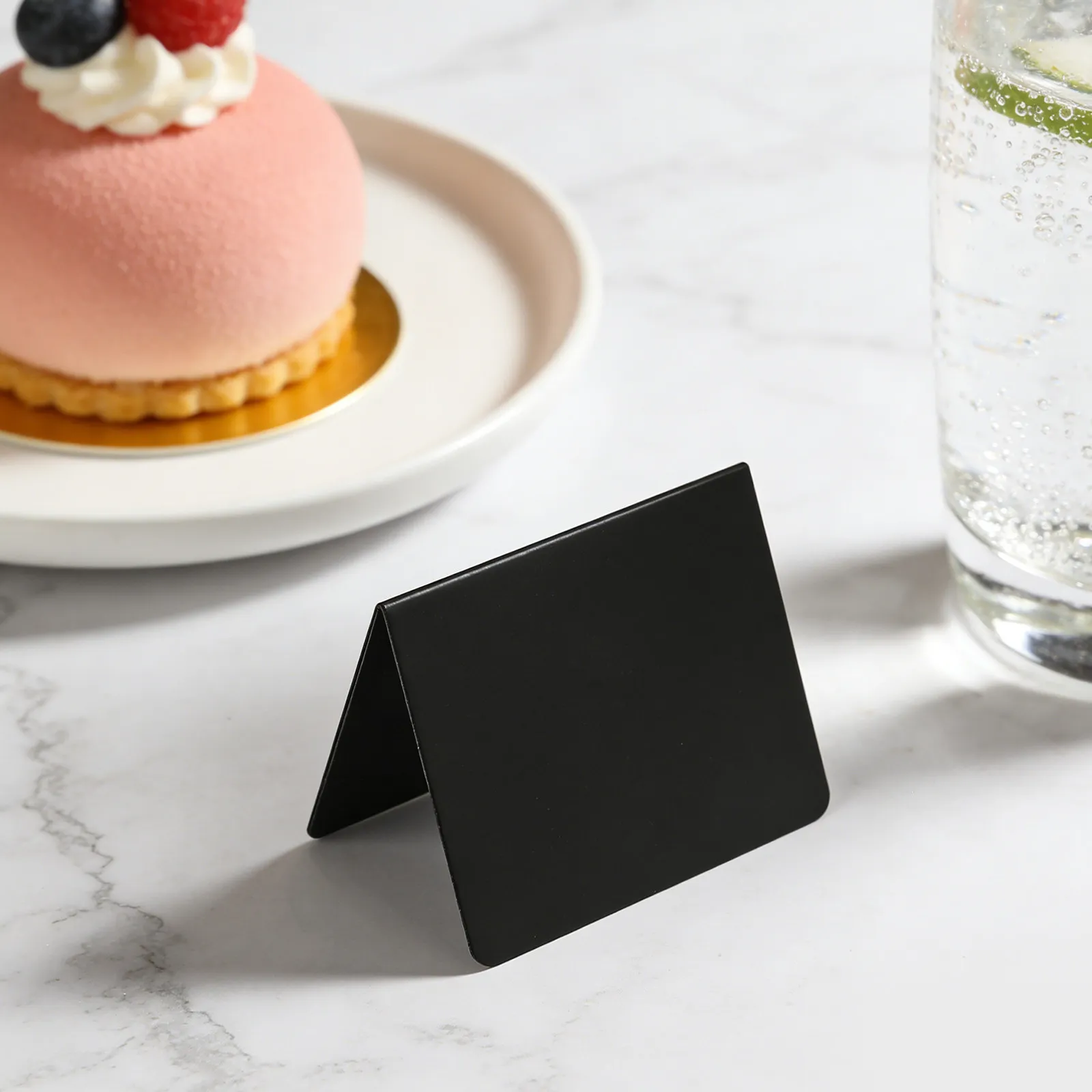 30Pcs Mini Chalkboard Signs For Bakery Food Display Shop Manager Labels 9x3x1 6IN Clear Smooth