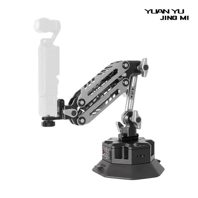 360 Degree Action Camera Shock Absorber Arm with 1/4 Inch Mount for DJI Osmo Pocket 3 Car Video Stabilizer Versatile Holder