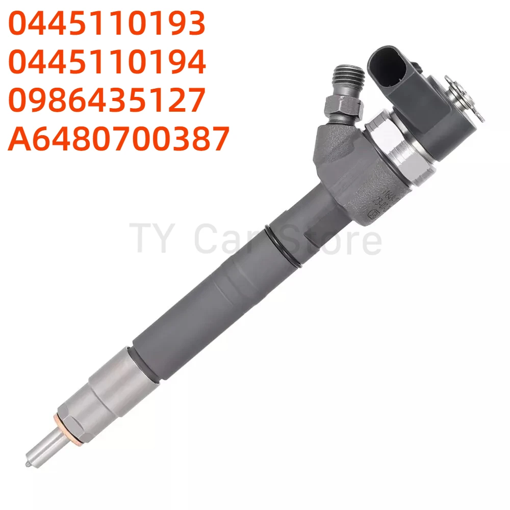 

0445110193 0445110194 A6480700387 New Diesel Fuel Injector For Mercedes Benz Fuel Injector W211 E320 3.2L CDI