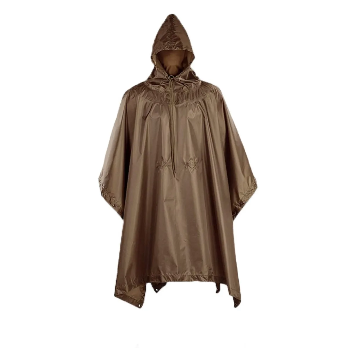 3-in-1 Cloak Outdoor Camping Raincoat PU Coating Mountaineering Supplies Uses For Outdoor Rain Gear