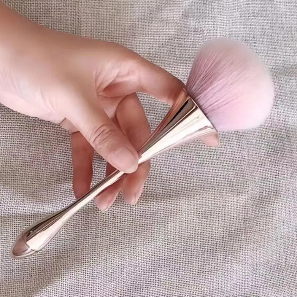 Kosmetikpinsel, loser Puderpinsel, übergroßer Hervorhebungspinsel, weiches Haar, Make-up-Puff-Werkzeuge, Pinsel, Schönheit, Rouge, Puder