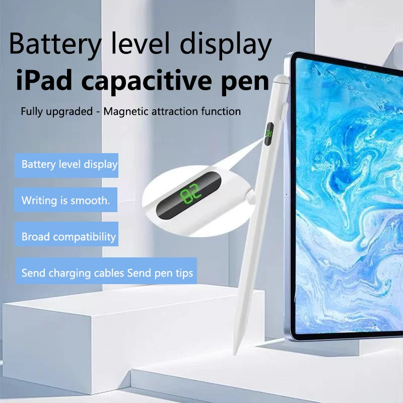 

For Apple Pencil 2 Palm Rejection Power Display iPad Accessories iPad A16 Air 11 5 4 Pro11th 13 12.9 M2 M3 M4 Mini 7 Stylus Pen