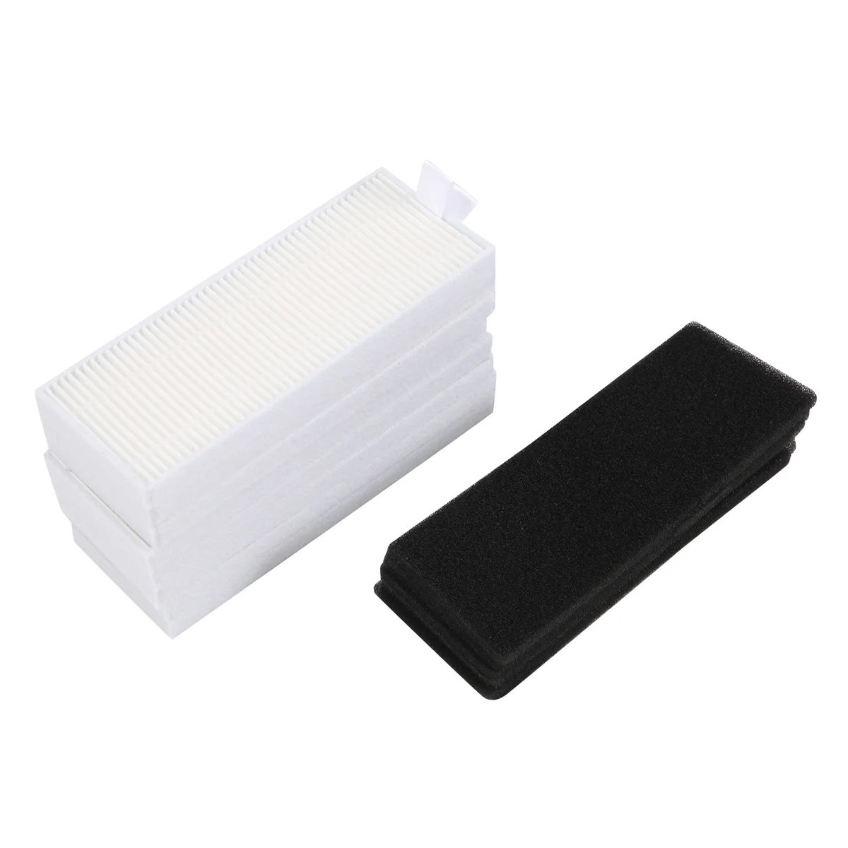 Piezas de Repuesto de filtro Hepa para Robot aspirador Ecovacs Deebot OZMO U2 / U2 Pro, 8 piezas