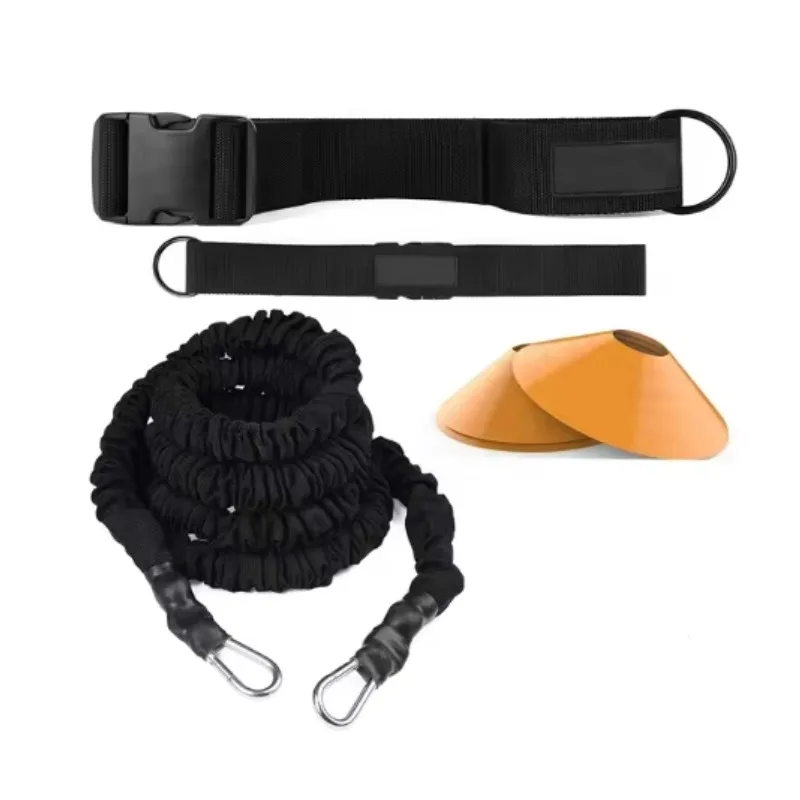 Sport Bungee Resistance Speed Band Set Work Out Trainer Exercise Jump Resistance Bands Set