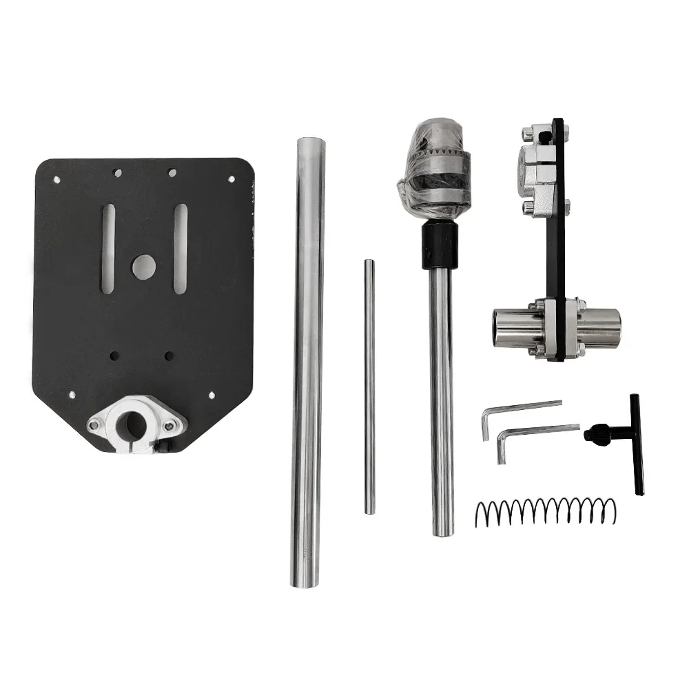 Máquina de taladrar Manual, pequeño tapper Vertical de escritorio, mango en T ajustable, llave de soporte de grifo B12, portabrocas de 1,5-10MM