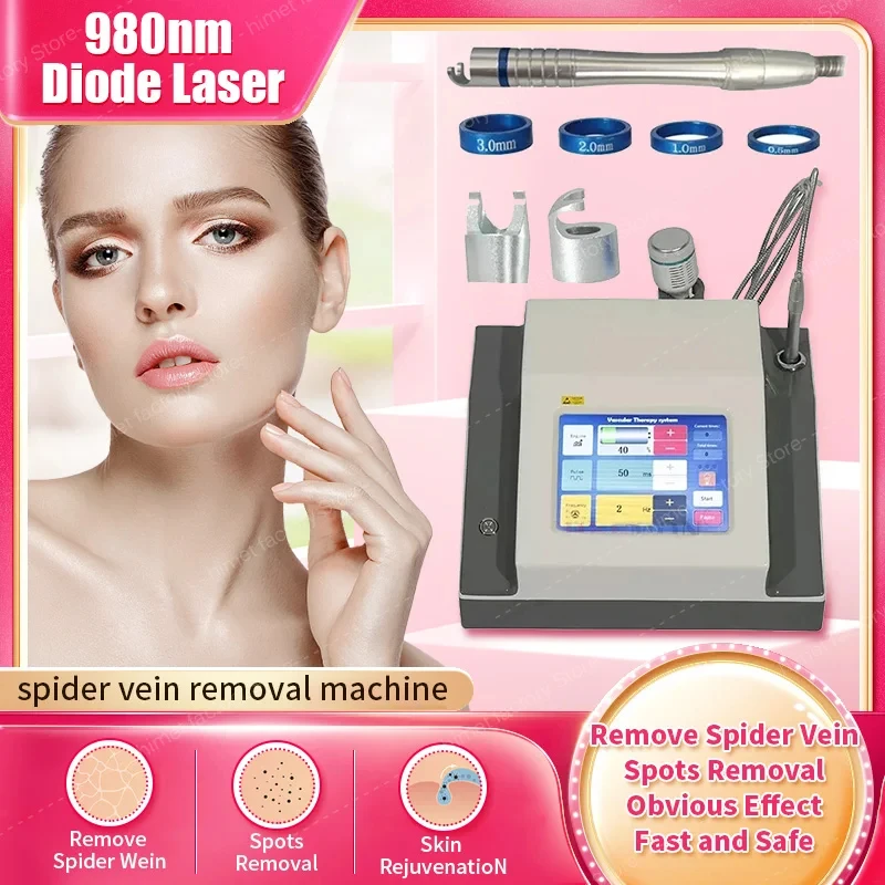 

BEST 30W 980 Diode laser blood vessels removal Nail Fungus 980nm diode laser vascular removal machine remove spider veins