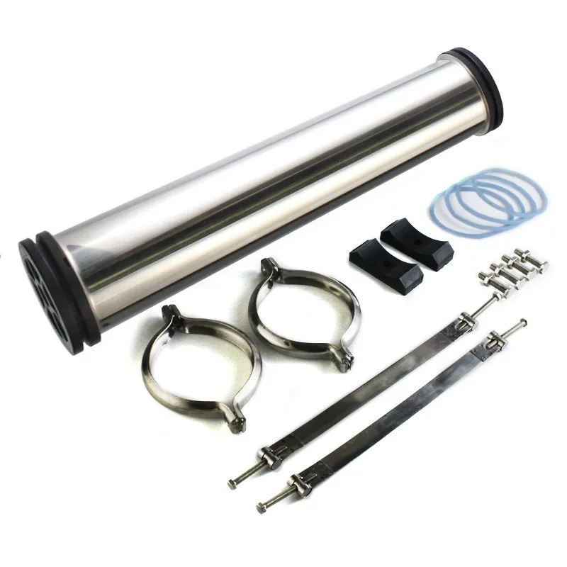 

4040 Membrane Shell 304 Stainless Steel 4 Inch 8 Inch Reverse Osmosis Membrane Shell 1 Core 2 Cores 8040 General RO Membrane