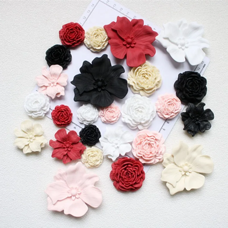 

5pcs Beautiful Roses Fridge Magnets Home Decoration Wedding Gifts Message Board Magnetic Stickers Flowers Fridge Stickers