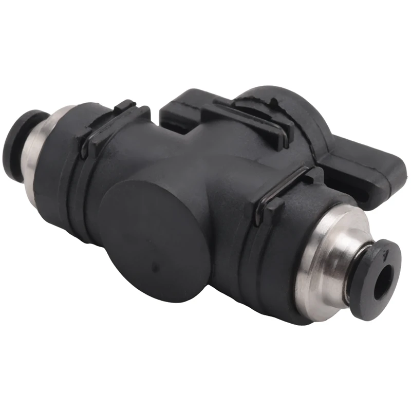 4Mm Push Connect Valve Ball Valve 4Mm Air Flow Control Valve Quick Connect Valve Tube Fittings 3 Pack Easy To Use