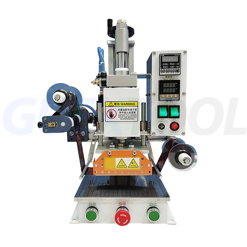 

Multi-function Digital Hot Foil Stamping Machine For Leather Automatic Paper Bronzing Machine Embossing Press Machine 500W