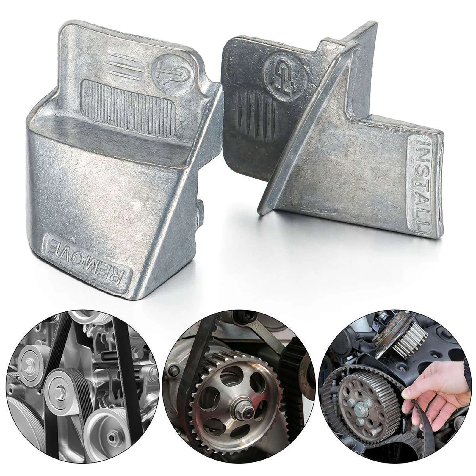 

Stretch Belt Service Remover Installer Mechanical Tool Kit Stretch Automotive Repair Special Auxiliary Tool