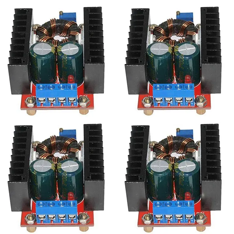 Leading-4X DC-DC 9A 150W DC Step-Down Converter 5-40V To 1.2-35V Power Module 12A Step-Down