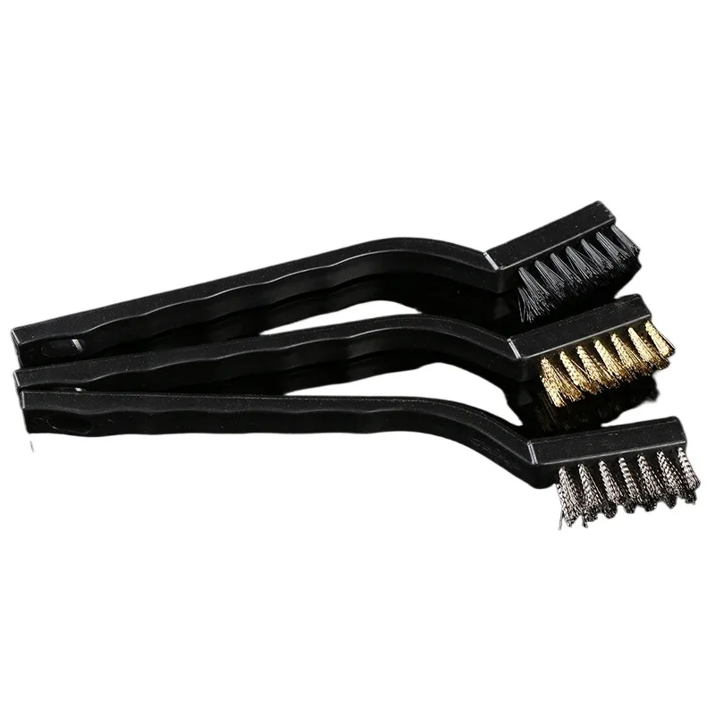 7-inch Stainless Steel Wire Toothbrush for Cleaning and Rust Removal