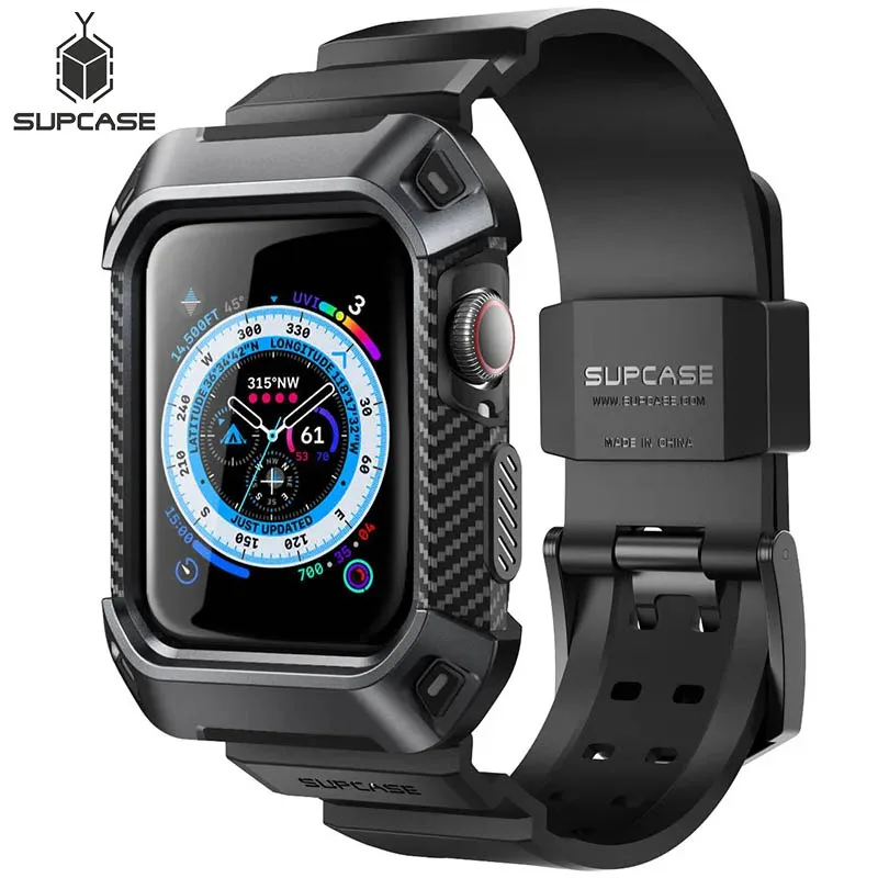 

SUPCASE UB Pro Case For Apple Watch Series 8/7/6/SE/5/4 [41/40mm] Rugged Protective Case Cover with Strap Bands